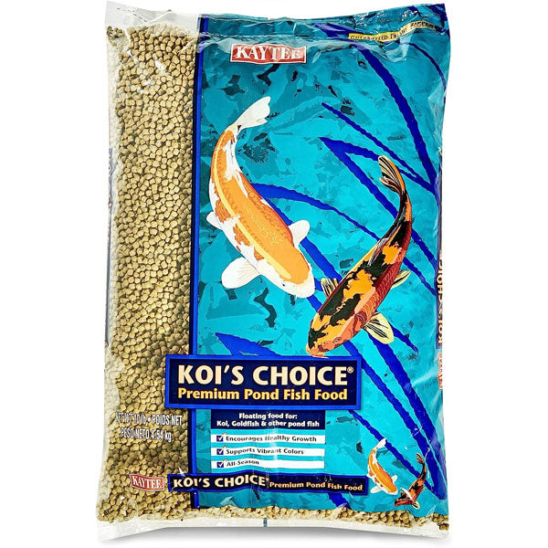 Kaytee Koi's Choice Koi Floating Fish Food, 10 Pound