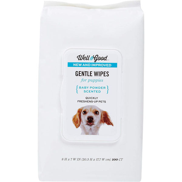 Petco Brand - Well & Good Gentle Puppy Grooming Wipes, Pack of 100, 100 CT