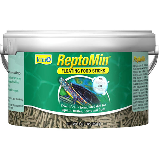 Tetra ReptoMin Floating Food Sticks, Food for Aquatic Turtles, Newts and Frogs, 1.43 lbs